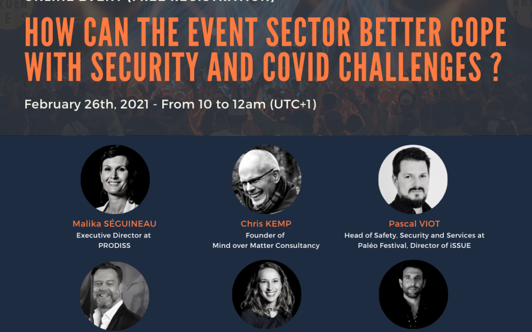 Online Event: How can the event sector better cope with security and COVID challenges?